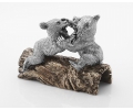 Скульптура "Медвежата на бревне" ( Серебряный проект Б.А.Р.Т.И.Н.И.) <br> http://www.silverproject.ru